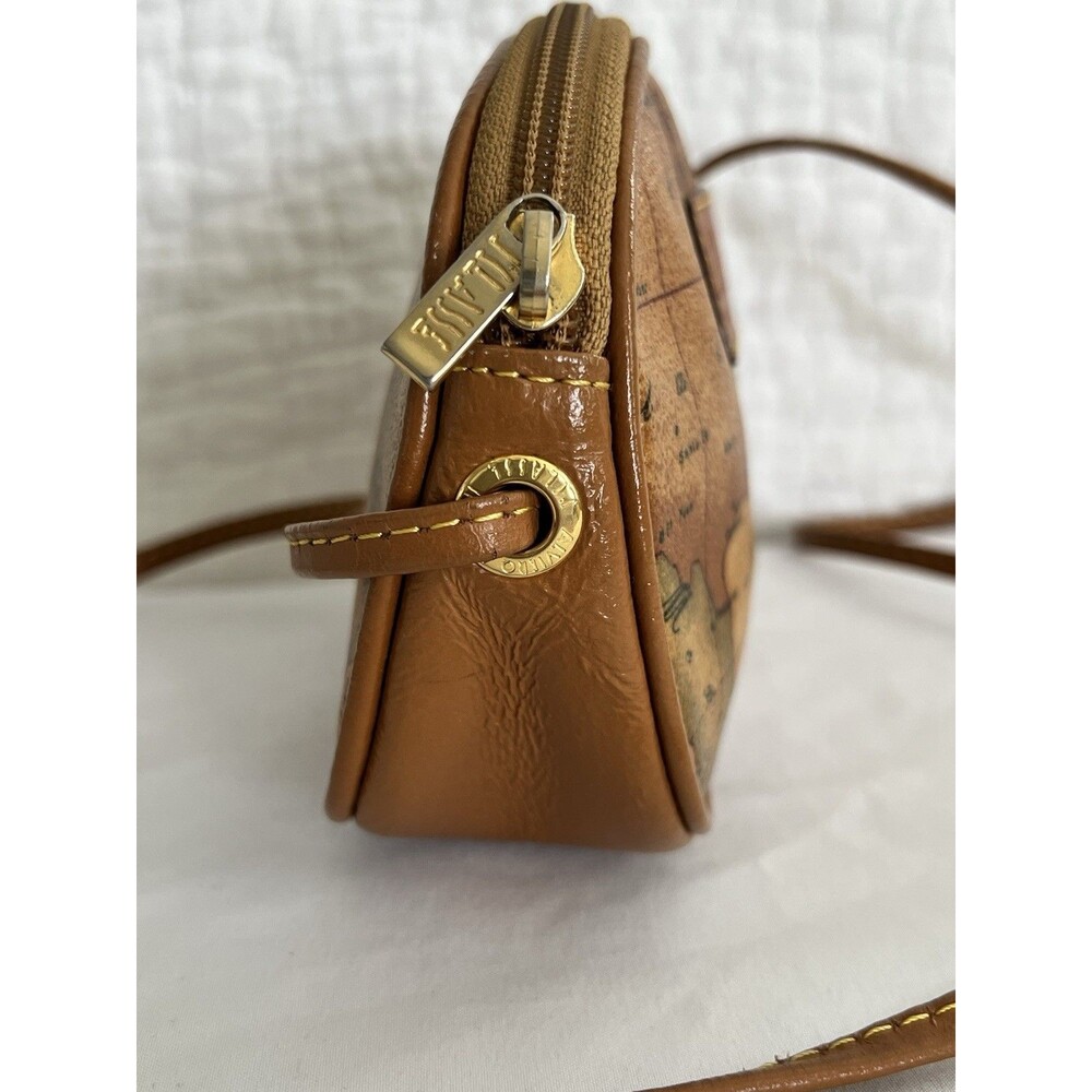 Alviero Martini Globe Print Mini Crossbody Bag - Picture 3 of 11